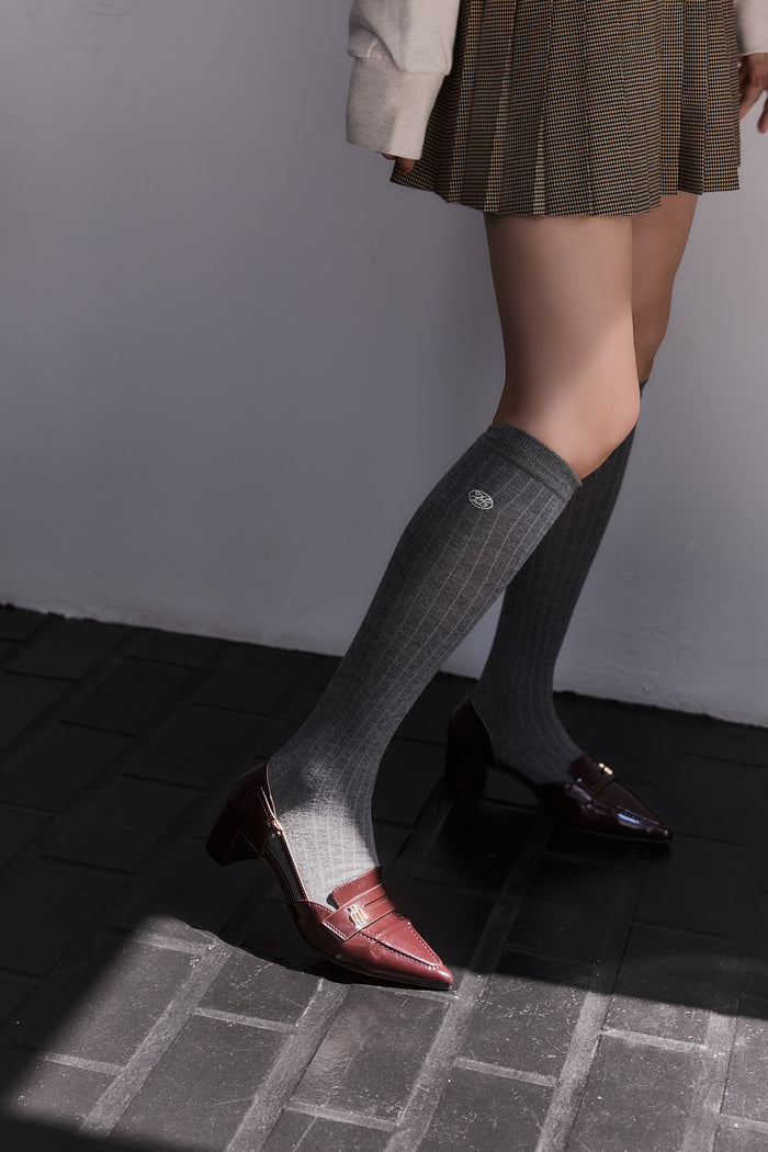 Trois Heel Loafers
