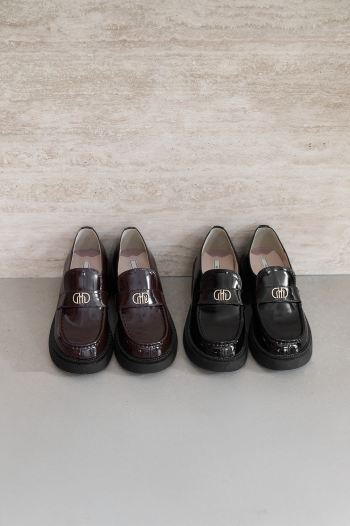 Trois Logo Loafers