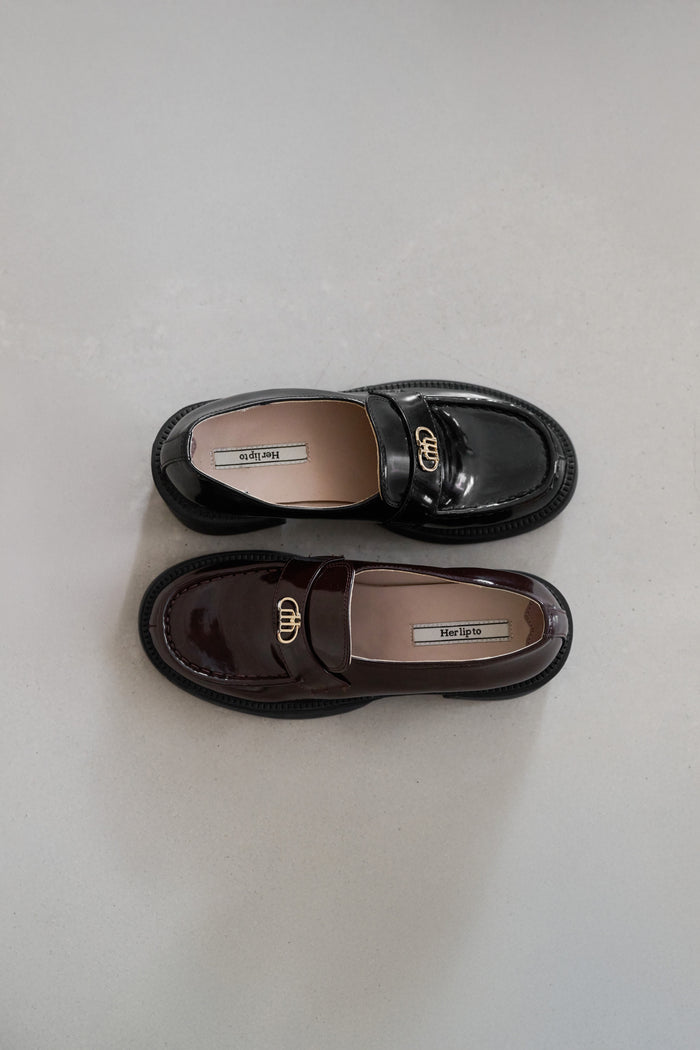 Trois Logo Loafers