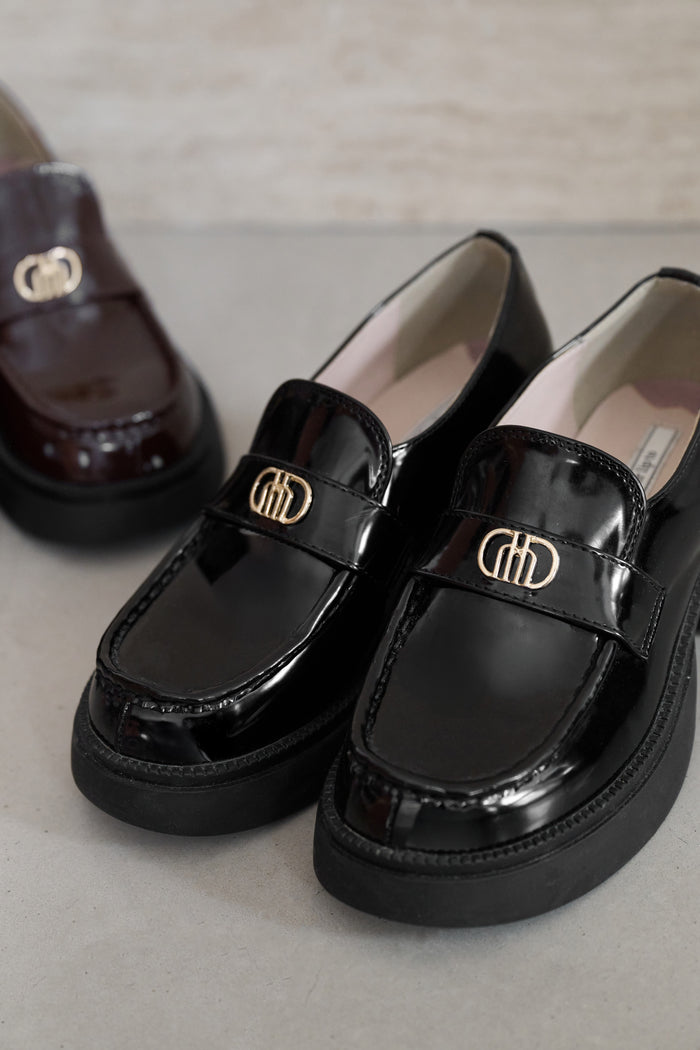 Trois Logo Loafers