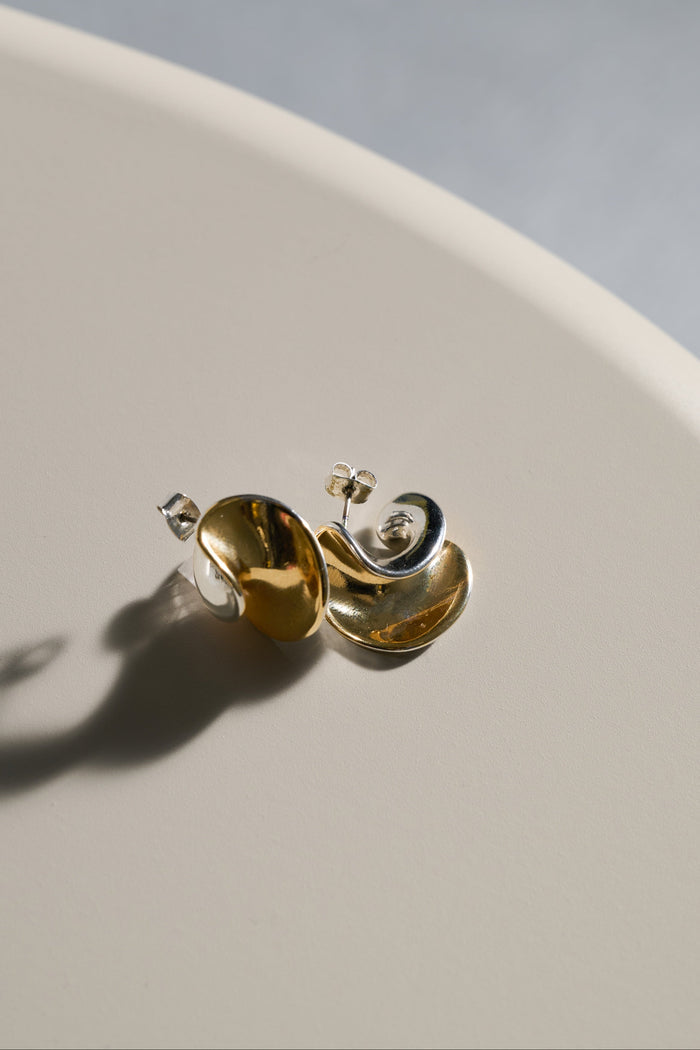 Two-Tone Hoop Pierces