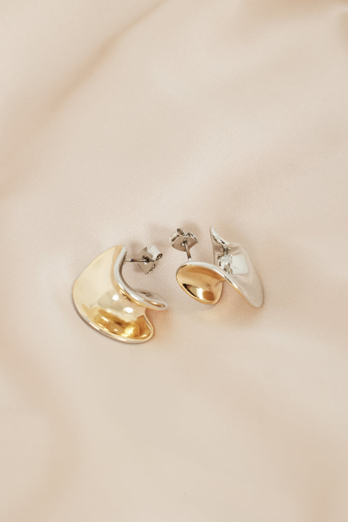 Two-Tone Hoop Pierces