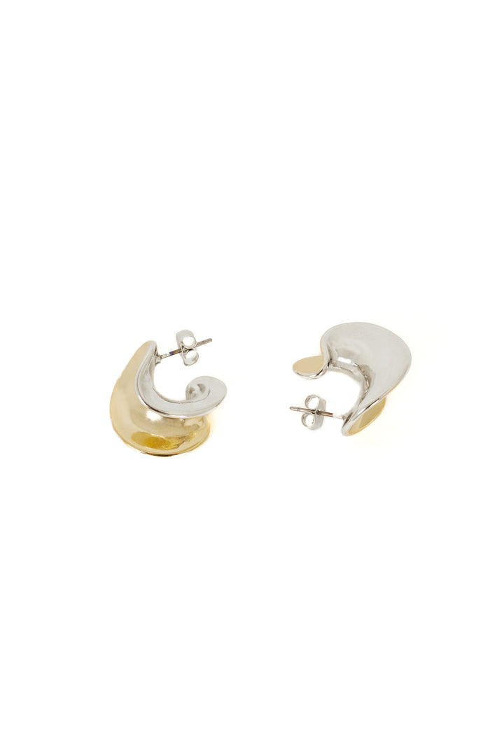 Two-Tone Hoop Pierces