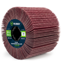 Wałek do satyniarki ściernica listkowa 120x100x19 mm P60 WUBER
