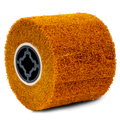 Wałek do satyniarki włóknina ścierna 120x100x19 mm włóknina szlifierska P120 WUBER