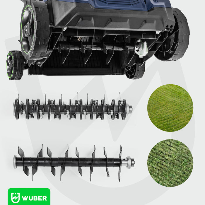 Wałek nożowy do wertykulatora aeratora 40 cm do wertykulacji 12x12 mm WUBER