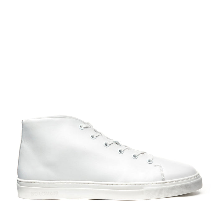 White Calf High Top Sneaker