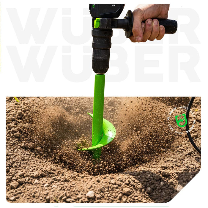 Wiertło ogrodowe na wkrętarkę 100x300 mm WUBER