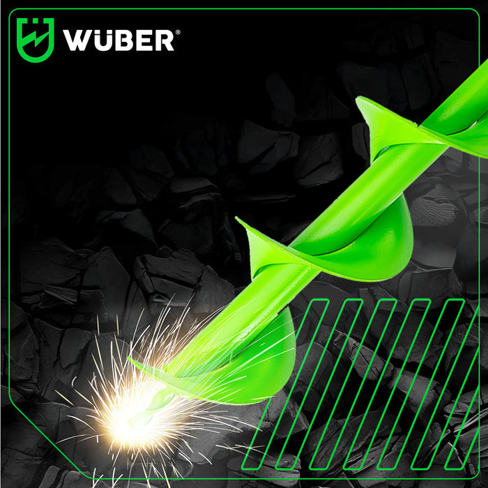 Wiertło ogrodowe na wkrętarkę 100x800 mm WUBER