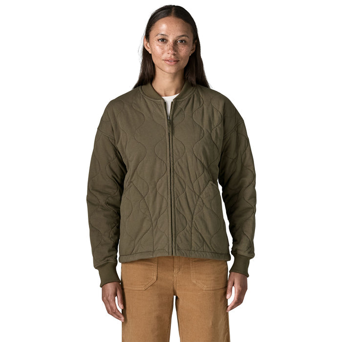 Women's Daily Quilted Bomber Jacket