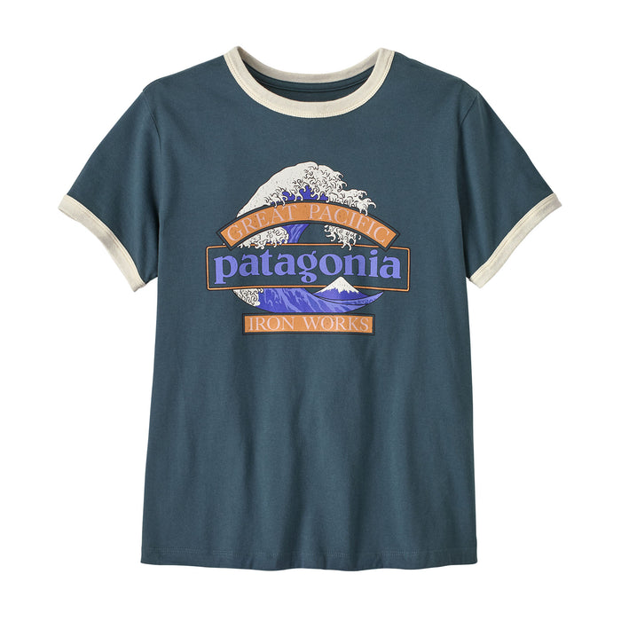 Women's Great Waves Ringer Tee