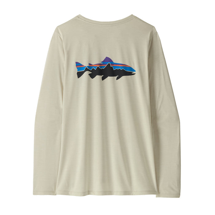 Women's Long-Sleeved Capilene® Cool Daily Shirt - Fitz Roy Trout