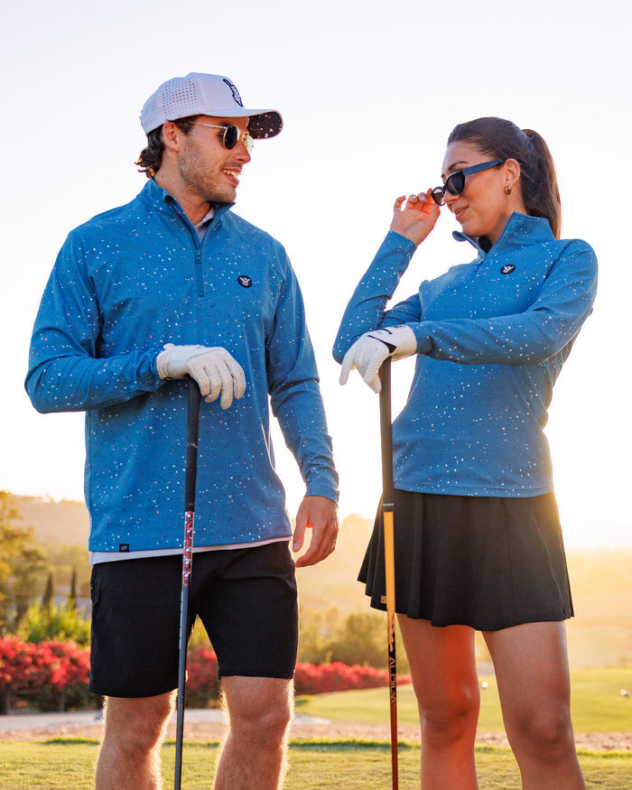 Women's Performance Q-Zip - Asteroid
