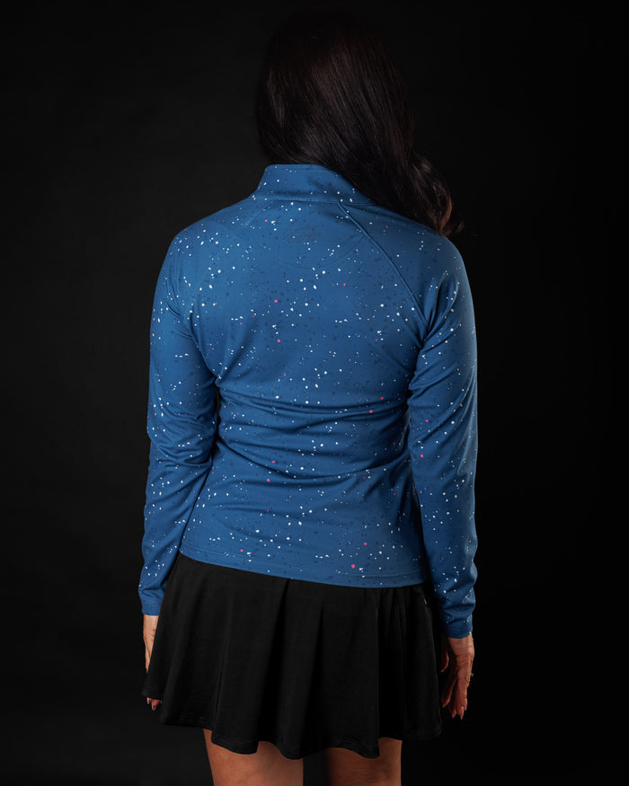 Women's Performance Q-Zip - Asteroid