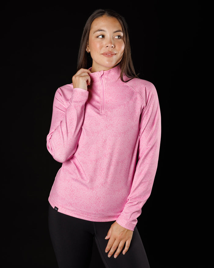 Women's Performance Q-Zip - Lotus