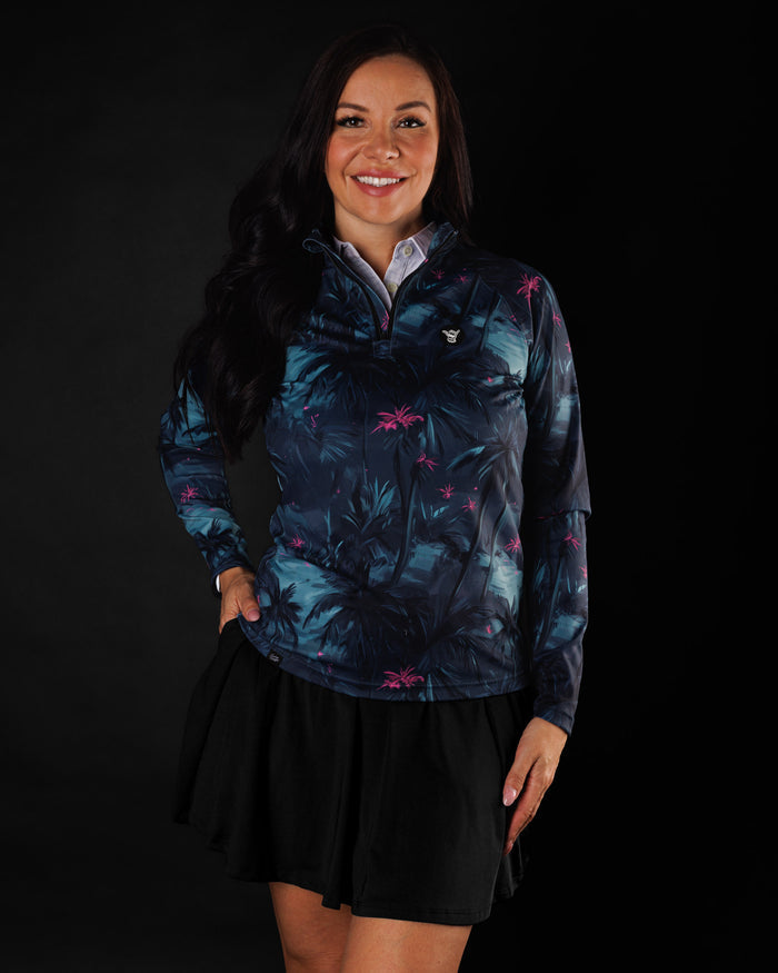 Women's Performance Q-Zip - Monsoon