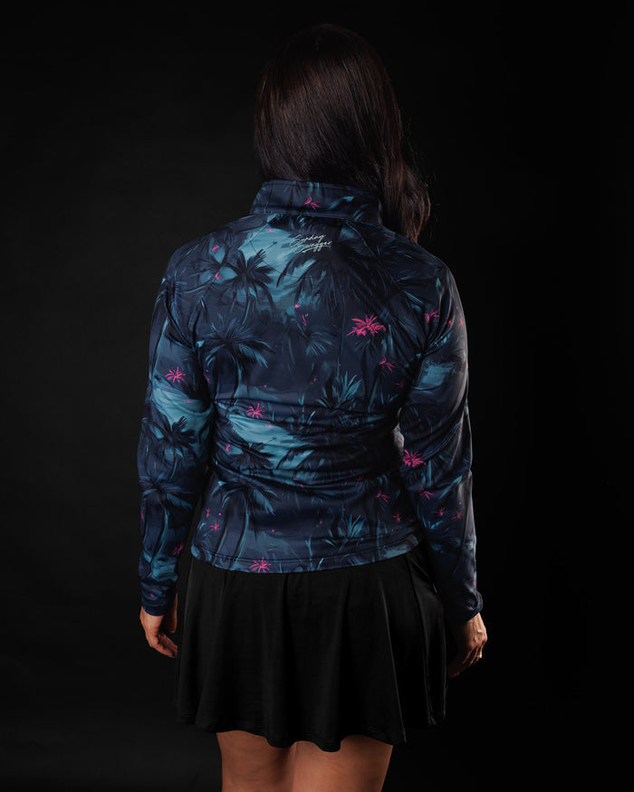 Women's Performance Q-Zip - Monsoon