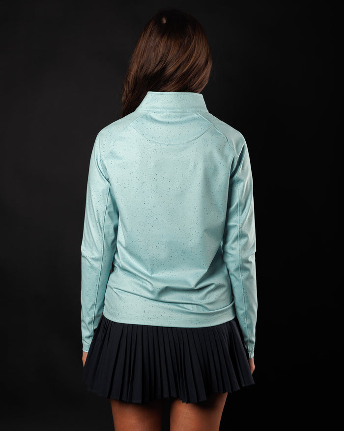 Women's Performance Q-Zip - Moon Dust