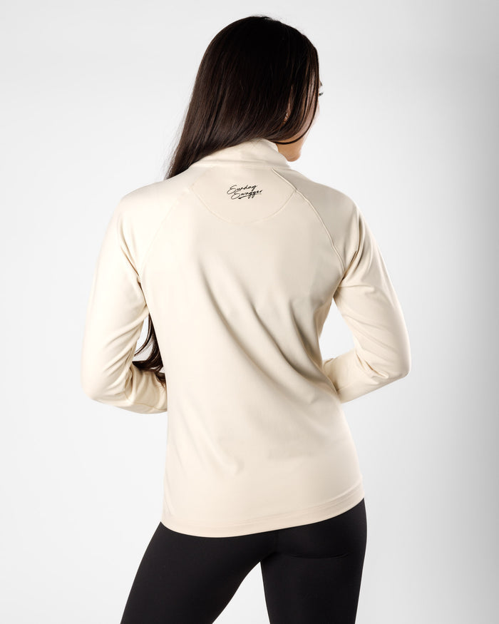 Women's Performance Q-Zip - Sand Trap