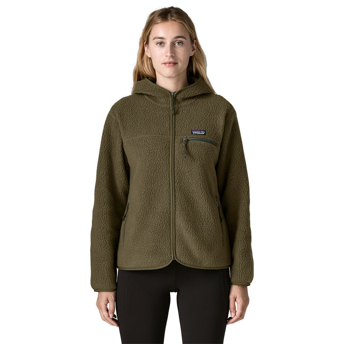 Women's Retro Pile Fleece Hoody