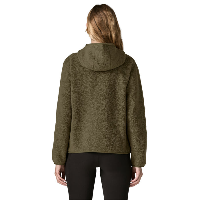 Women's Retro Pile Fleece Hoody