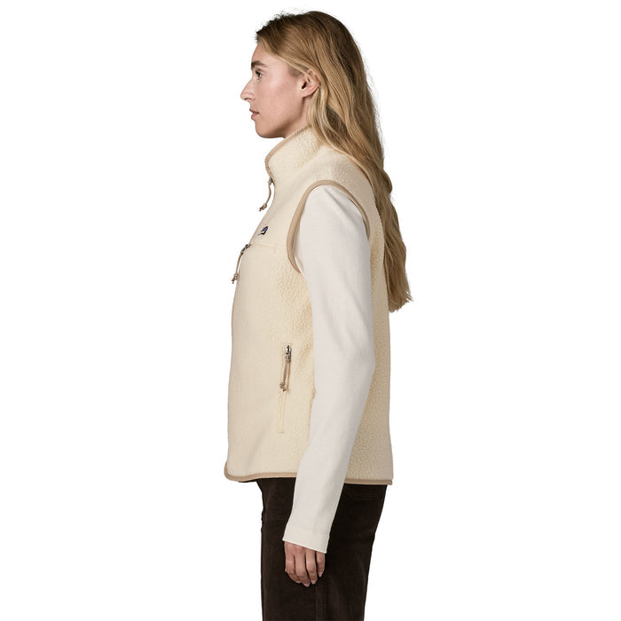 Women's Retro Pile Fleece Vest