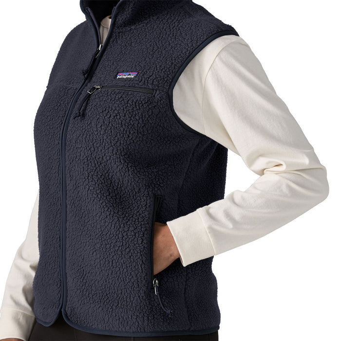 Women's Retro Pile Fleece Vest