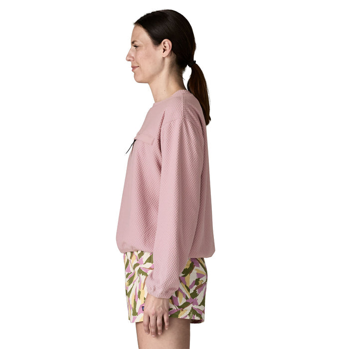 Women's Textured Fleece Crewneck