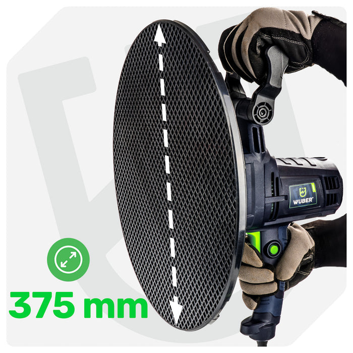 Zacieraczka do tynków gipsu gładzi 750 W WUBER