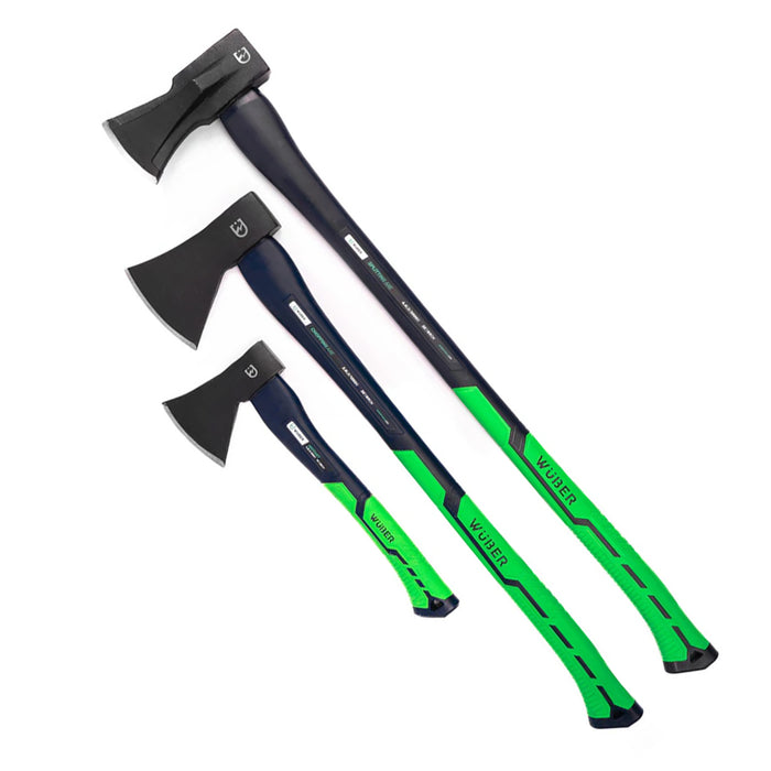 Zestaw 3 siekier fiberglass WUBER
